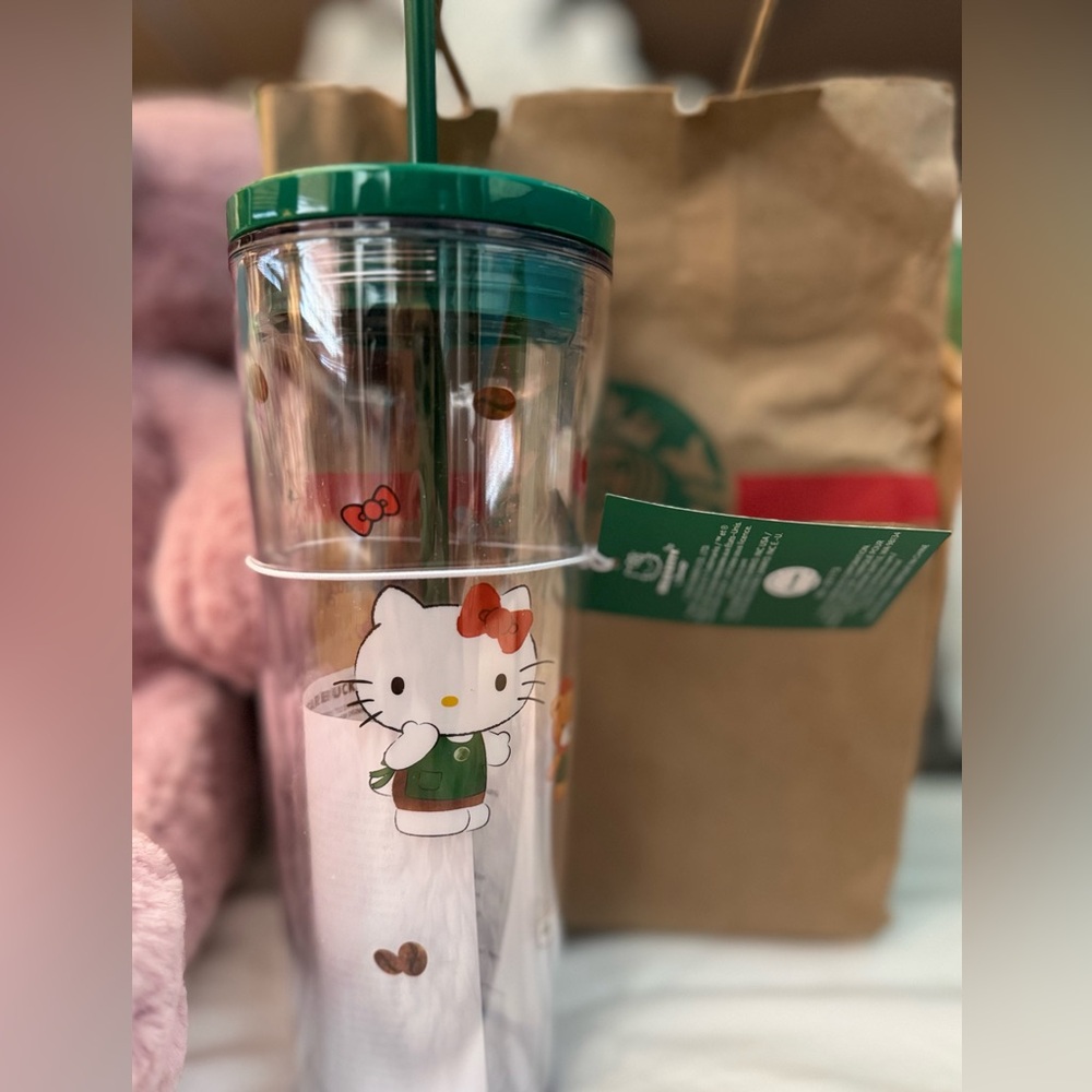 STARBUCKS HELLO KITTY HOLIDAY LIMITED EDITION TUMBLER